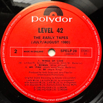 Level 42 - The Early Tapes · July/Aug 1980 (Англия 1983г.)