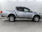 Крышка кузова Mitsubishi L200 2013-2015, трёхсекционная, алюминиевая, черная
