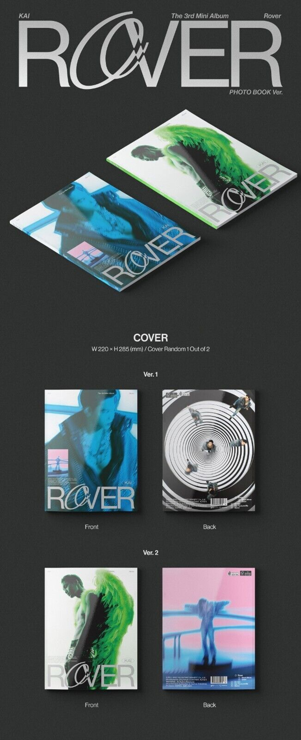 Альбом KAI EXO - Rover [Photo Book Ver.]
