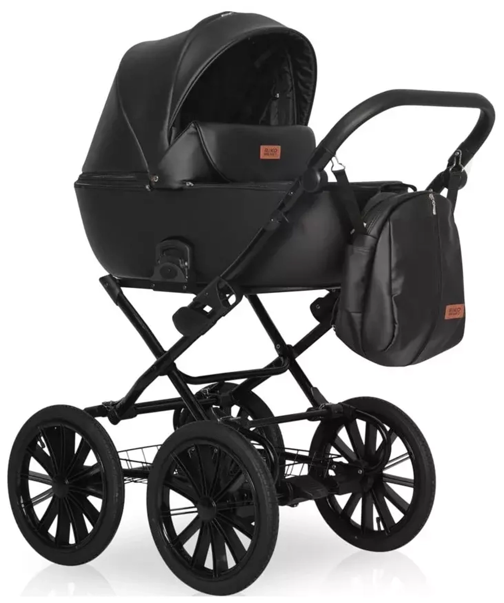 Коляска  OZON Prestige (2 в 1) (RIKO BASIC) 06 черный