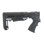 Телескопический приклад на МР-155, DLG Tactical. Черный