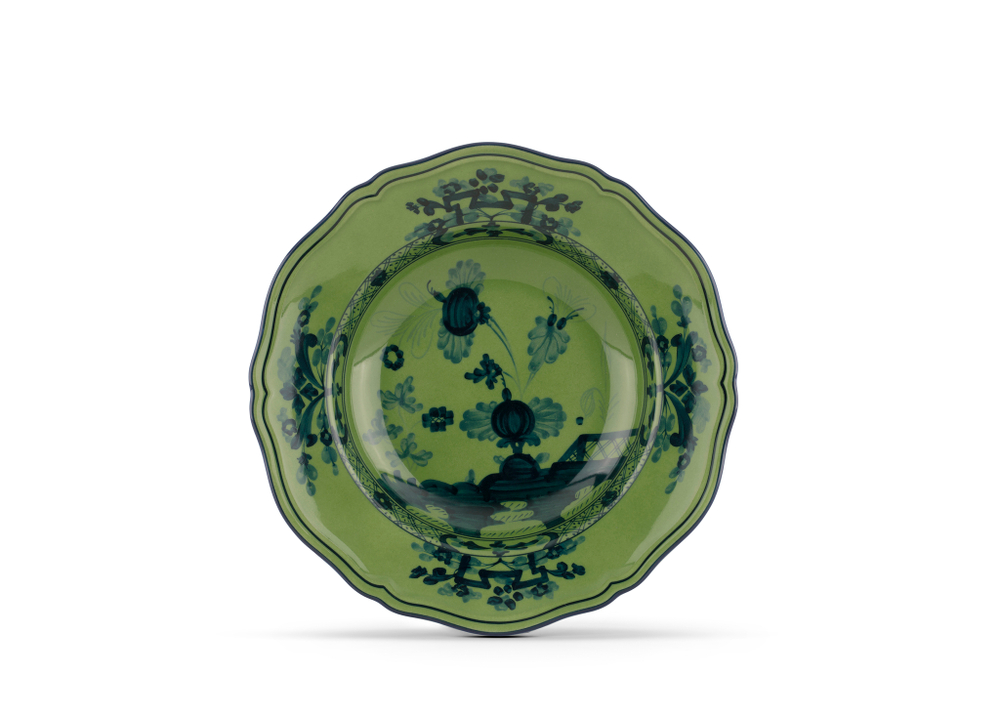 Тарелка суповая Oriente Italiano Malachite (24 см)