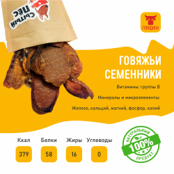 Набор лакомств для собак Сытый пёс / комплект 8 видов, размер L / 300 г