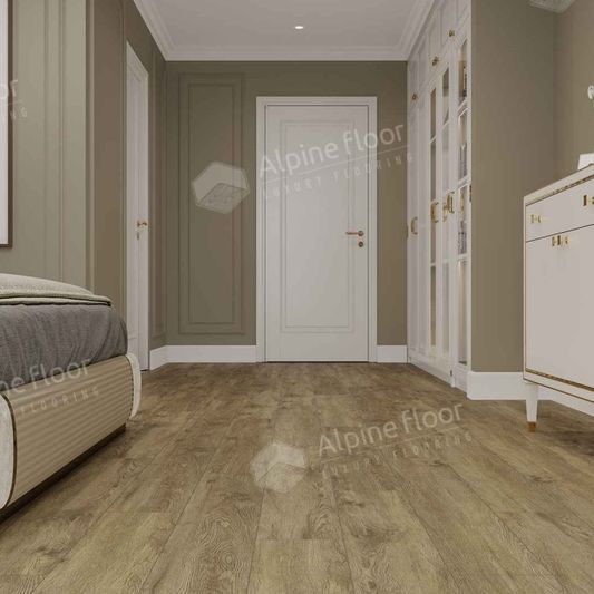 Виниловая плитка Alpine Floor - Гранд секвойя LVT плитка Маслина (ECO 11-1102)