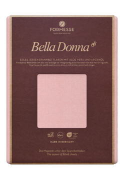 Простыня на резинке 180x200-200x220 Formesse Bella Donna Jersey 0125 platinum