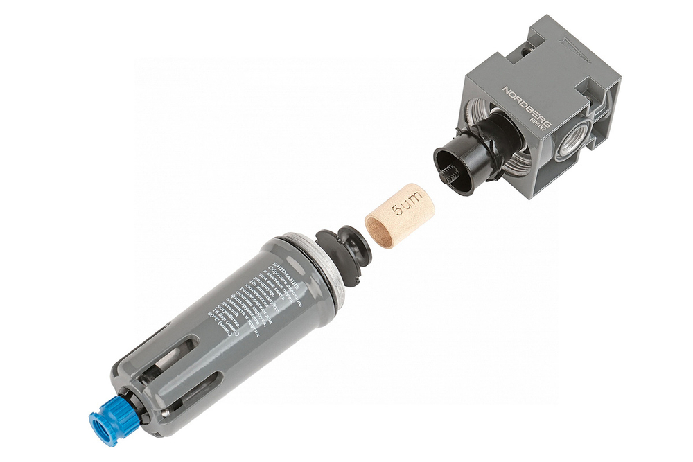 NORDBERG (NP8142) Фильтр воздушный, 1/4", 16 бар