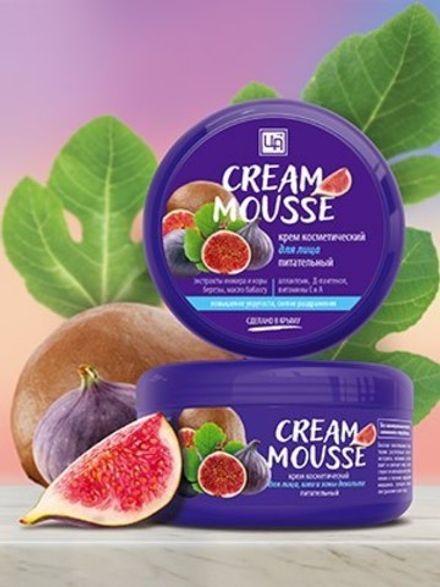 Cream Mousse Крем-мусс питательный для лица, шеи и зоны декольте