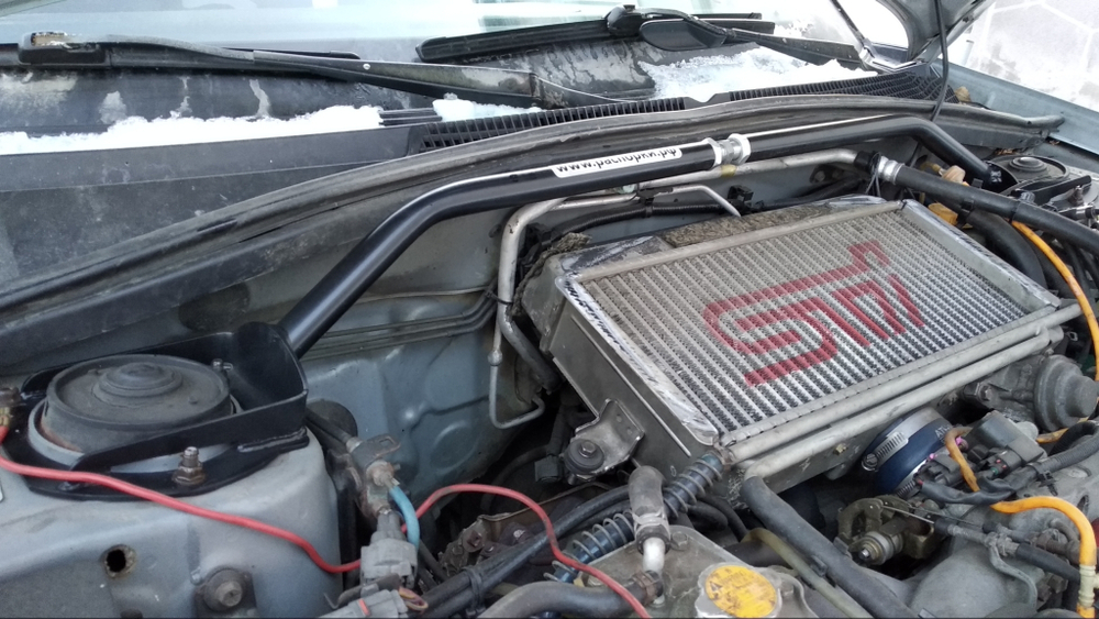 Распорка передних стоек (регулируемая) Subaru Forester SG (ПОД ЗАКАЗ)
