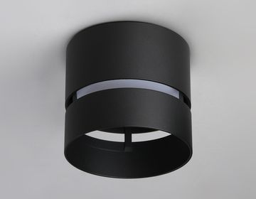 Светильник накладной со сменной лампой 1*GX53 TN71052 BK чёрный Techno Ambrella
