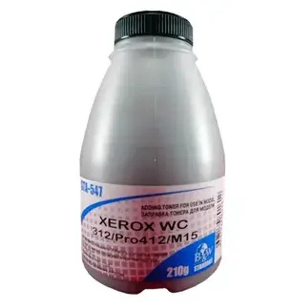 Тонер XEROX WC 312/Pro 412/M15 ( 210гр ) Black&amp;White Standart фасовка Россия