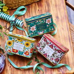 New English Teas Набор чая в пакетиках Embroidery Classic Tea Tin Set, 3шт