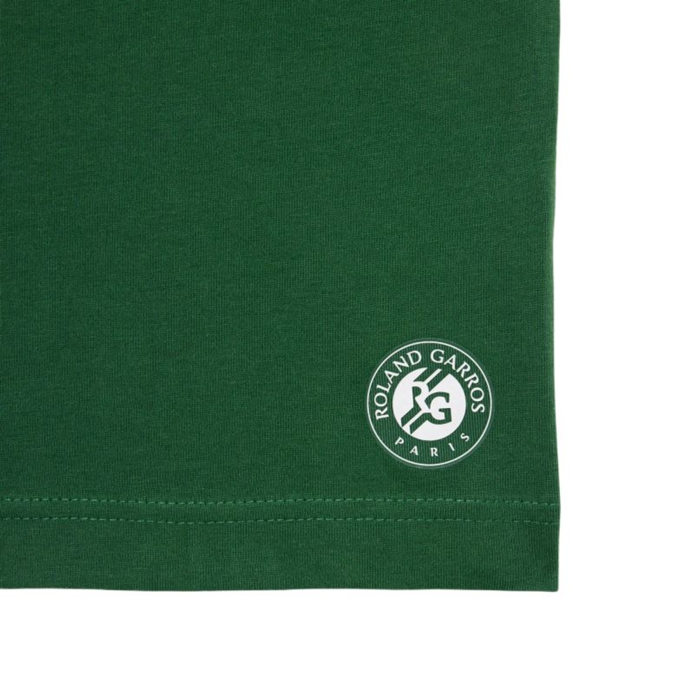 Теннисная футболка Lacoste Roland-Garros Edition Tennis - green