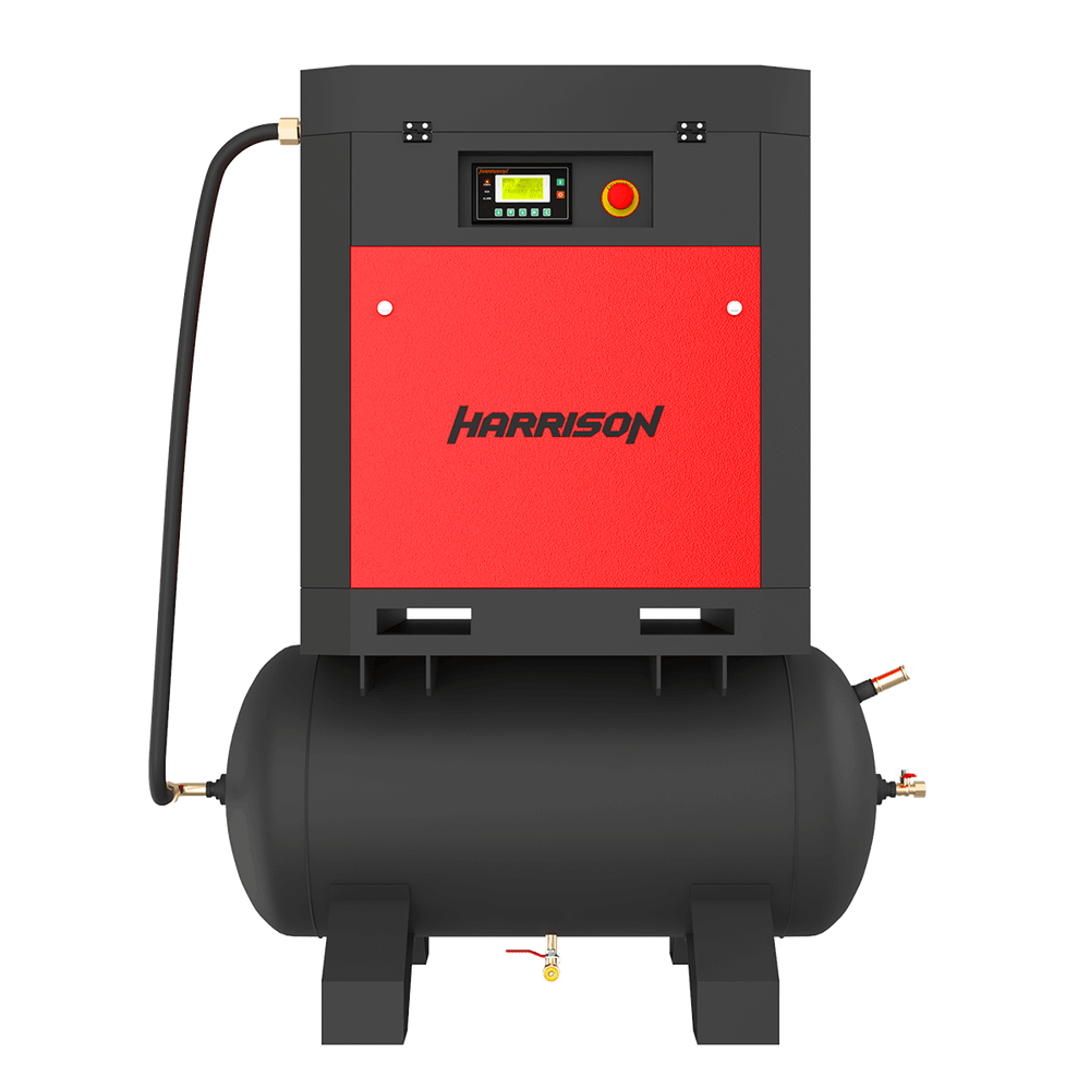 HRS-95900T5 Винтовой компрессор с ресивером Harrison: 900 л/мин; 10 бар; 7,5 кВт