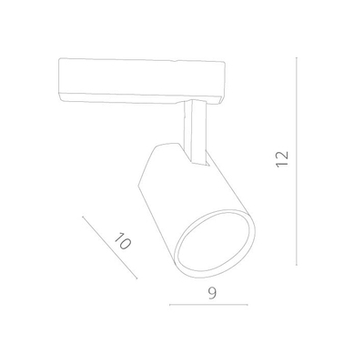 Трековый светильник Arte Lamp AMICO A1811PL-1WH, LED