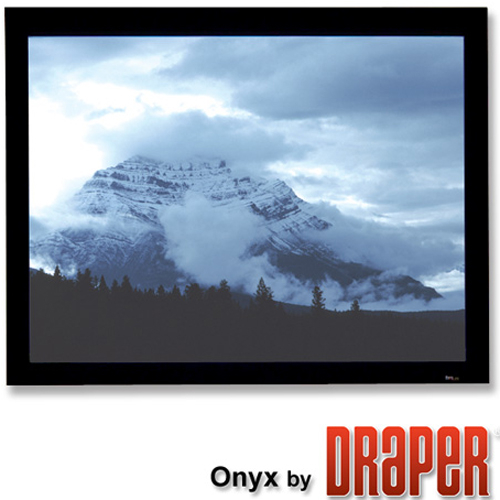 Натяжной экран Draper Onyx HDTV (9:16) 269/106" 132*234 HDG Vel-Tex [16000171]