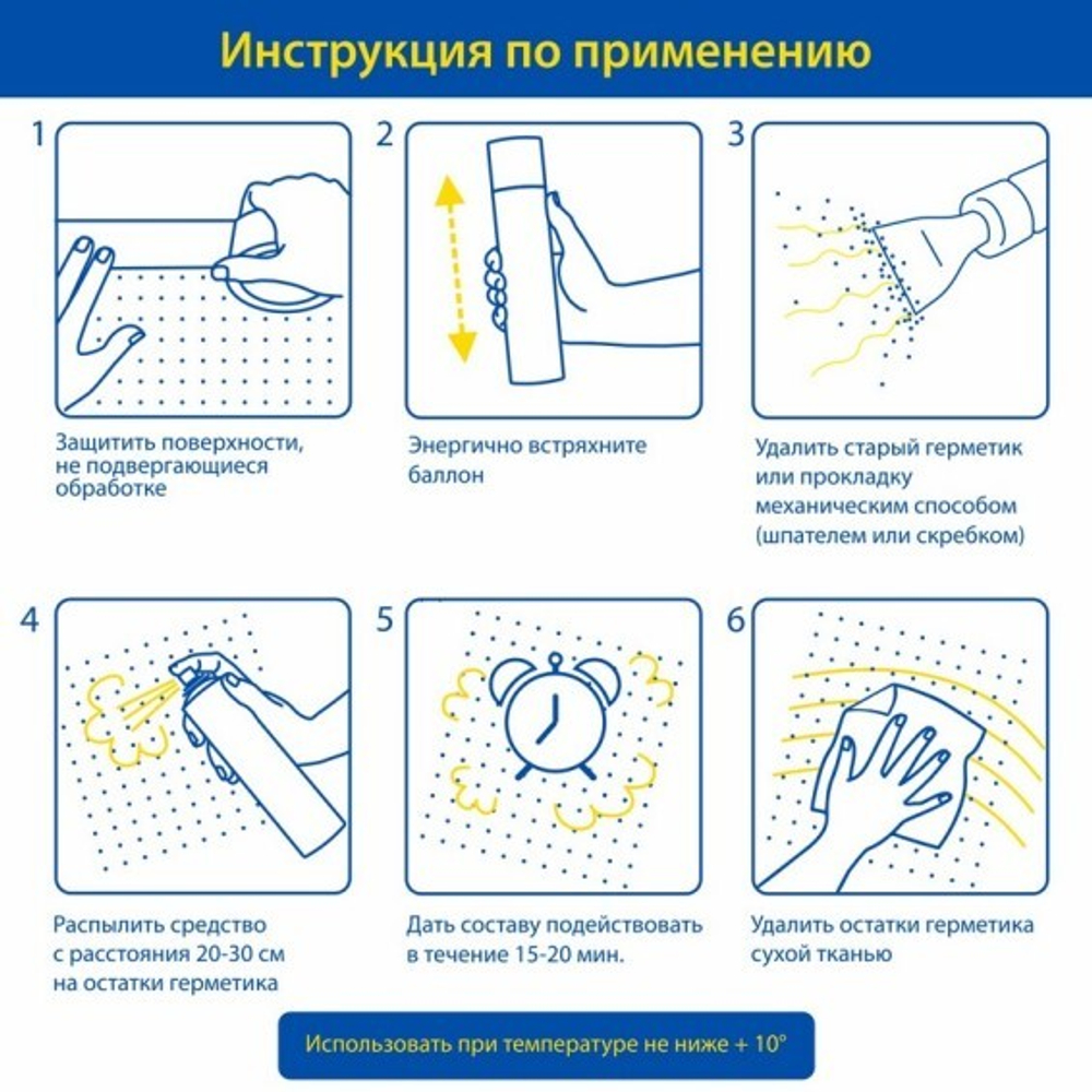Удалитель герметика и силиконовых прокладок Goodyear (210мл)