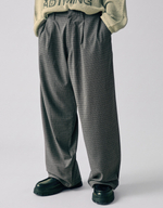 Мужские брюки baggy в клетку - BERSHKA