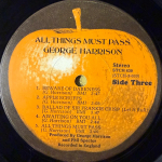 George Harrison ‎– All Things Must Pass 3LP (США 1970г.)Т