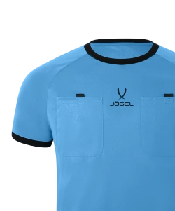 Футболка судейская Jogel Referee tee, голубой S2