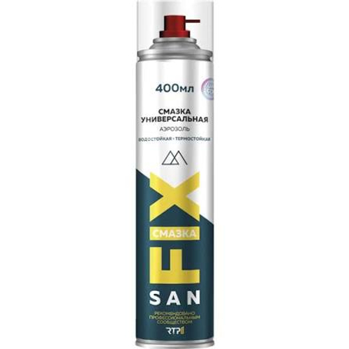 Смазка-аэрозоль универсальная SANFIX 400мл