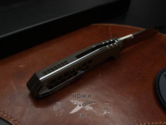 Складной нож НОКС Локи К 346-109407 c клинком из стали D2, рукоять G10
