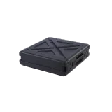 Ударопрочный пластиковый Рэковый кейс 2 юнита KZCASE@RACK2U