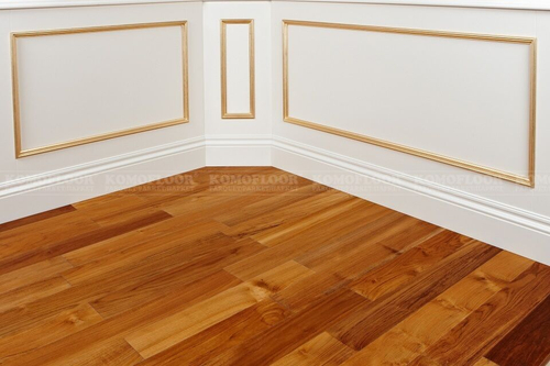Массивная доска MGK Floor ТИК (400-1500) х 120 х 18 мм.