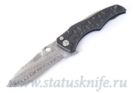 Нож Damasteel Flipper Gray Brian Tighe