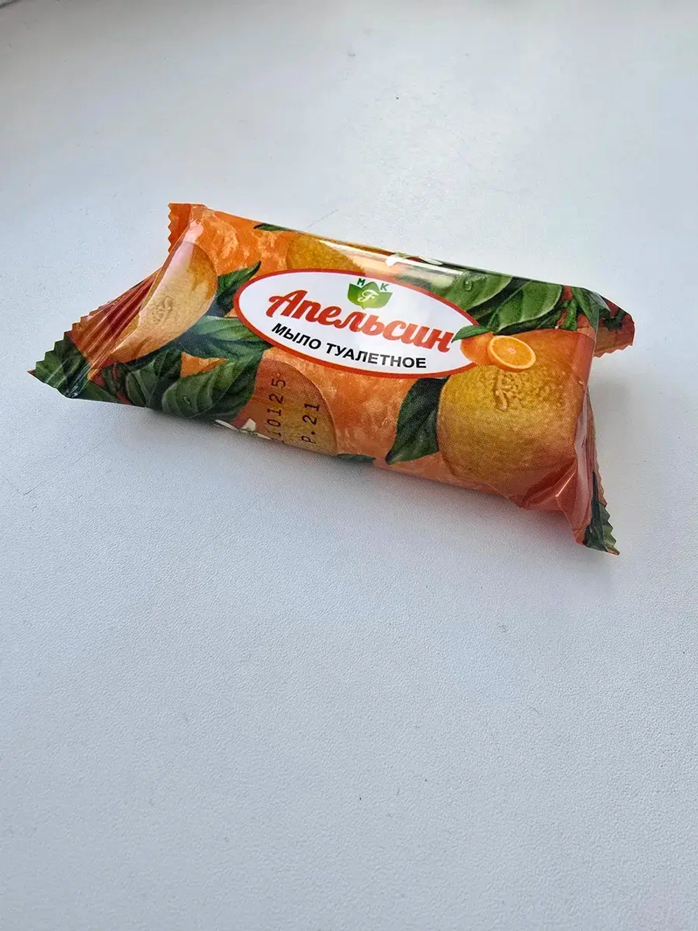 Мыло с апельсиновым запахом