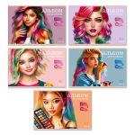 Альбом для рисования 100 г/м², A4 29.5х20.2 см, 40 л. на скобе 5 шт, 01709 Идеальный образ, Светоч А258
