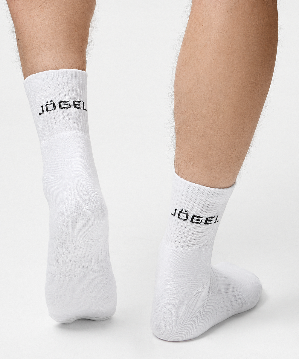 Носки средние ESSENTIAL Mid Cushioned Socks, белый