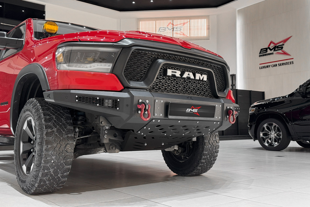 Бампер силовой передний BMS PRO-Line для Додж Рам 1500 Rebel 2019-2024