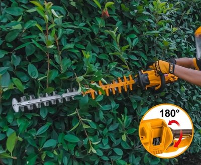 Аккумуляторный кусторез 20Bх2 (40В) без АКБ и ЗУ INGCO CHTLI40028 INDUSTRIAL