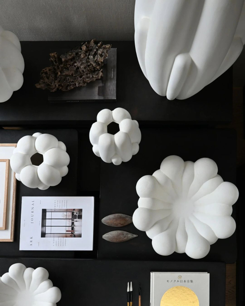 Поднос Bloom Tray, Big - Bone White