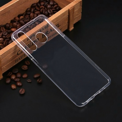 Силиконовый чехол для Samsung Galaxy A8s, 1 мм, 008291-1 Прозрачный