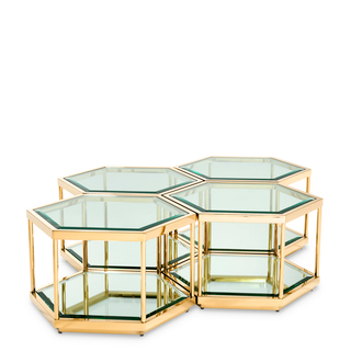 Журнальный столик Coffee Table Sax set of 4 арт.112693