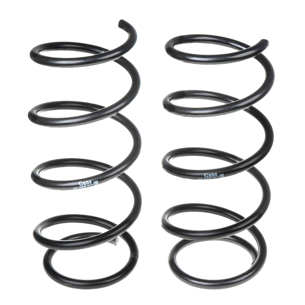 Пружины GANZ передние L=R (усиленная) HYUNDAI (Solaris) KIA (Rio ) (M / T) (комплект 2 шт.) Арт.: GIK02600