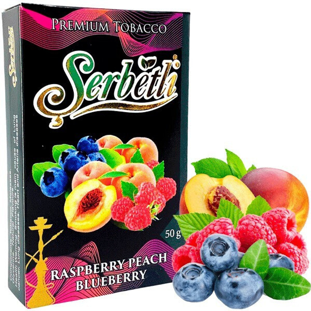 Serbetli - Raspberry Peach Blueberry (50г)