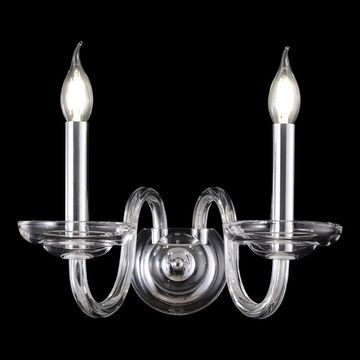 Бра 2*Е14 ARABESQUE AP2 CHROME хром Crystal Lux
