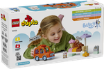 Конструктор Лего Дупло Поездка за мороженым с Блуи 10458 | LEGO DUPLO Ice Cream Trip with Bluey | набор 22 детали 2+