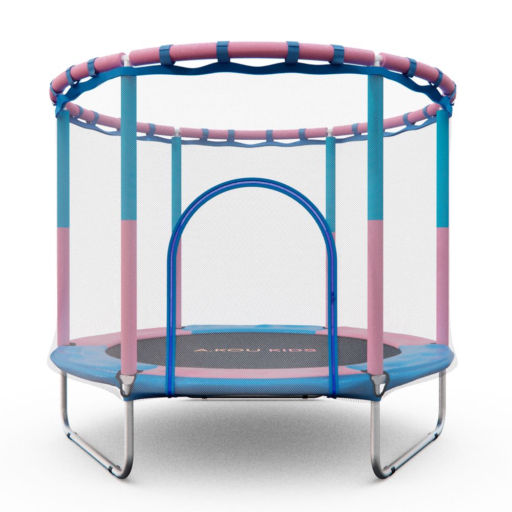 Батут детский DFC A.KOU KIDS 55&amp;quot; (140 см) с сеткой