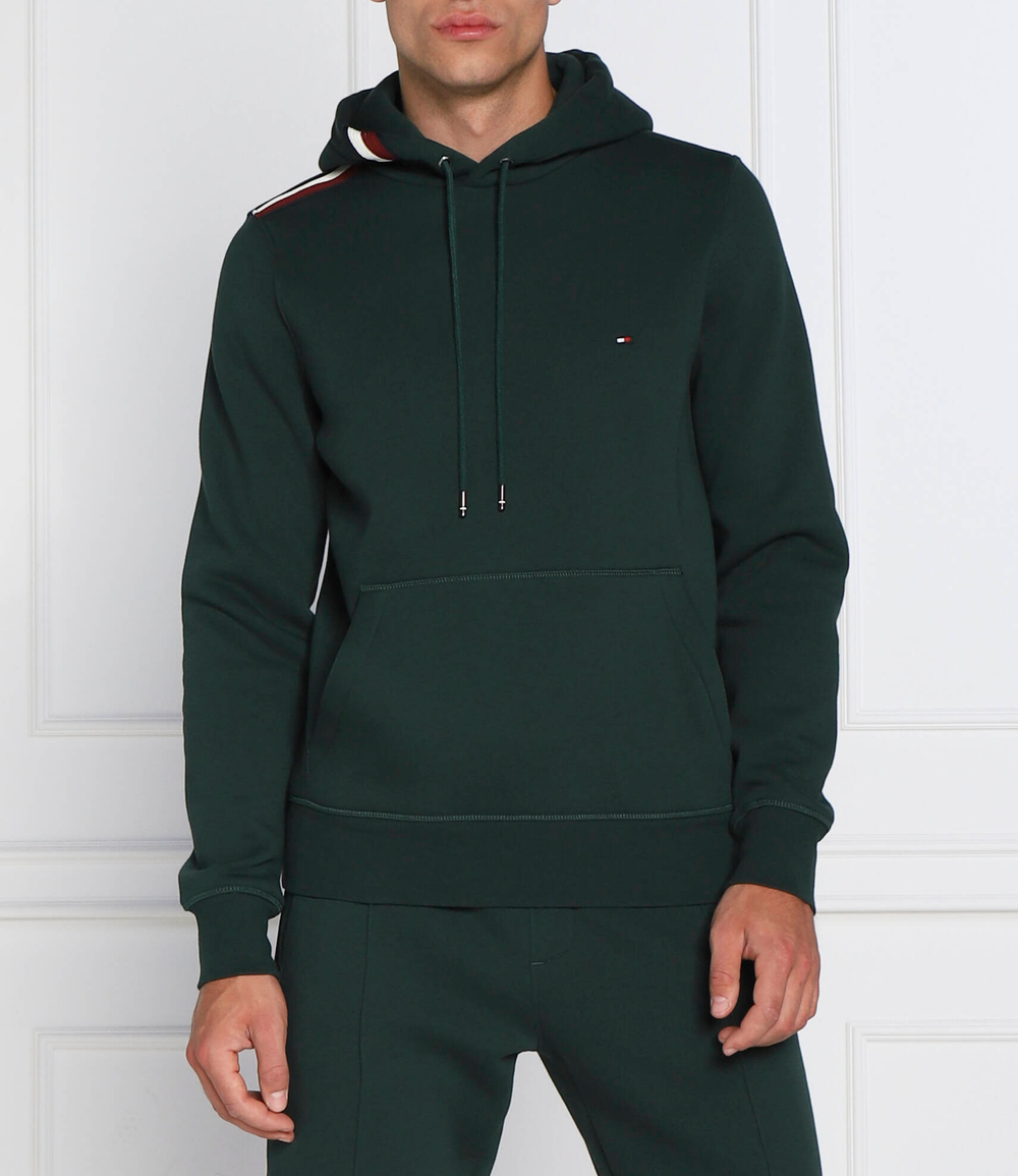 Худи Tommy Hilfiger - зеленый(MW0MW28183)