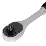 Набор торцевых головок с трещоткой, 1/4", 18 предметов Stels