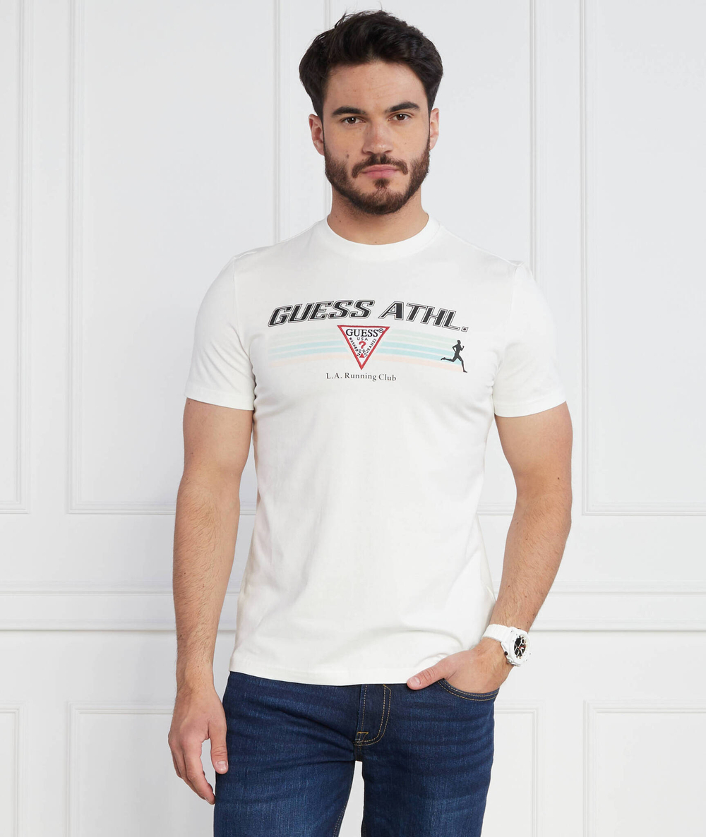 Футболка LANCE CN GUESS ACTIVE - белый(Z3YI02 J1314)