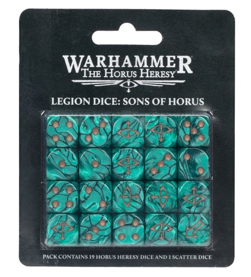 Набор кубиков Warhammer Horus Heresy Legion Dice – Sons of Horus