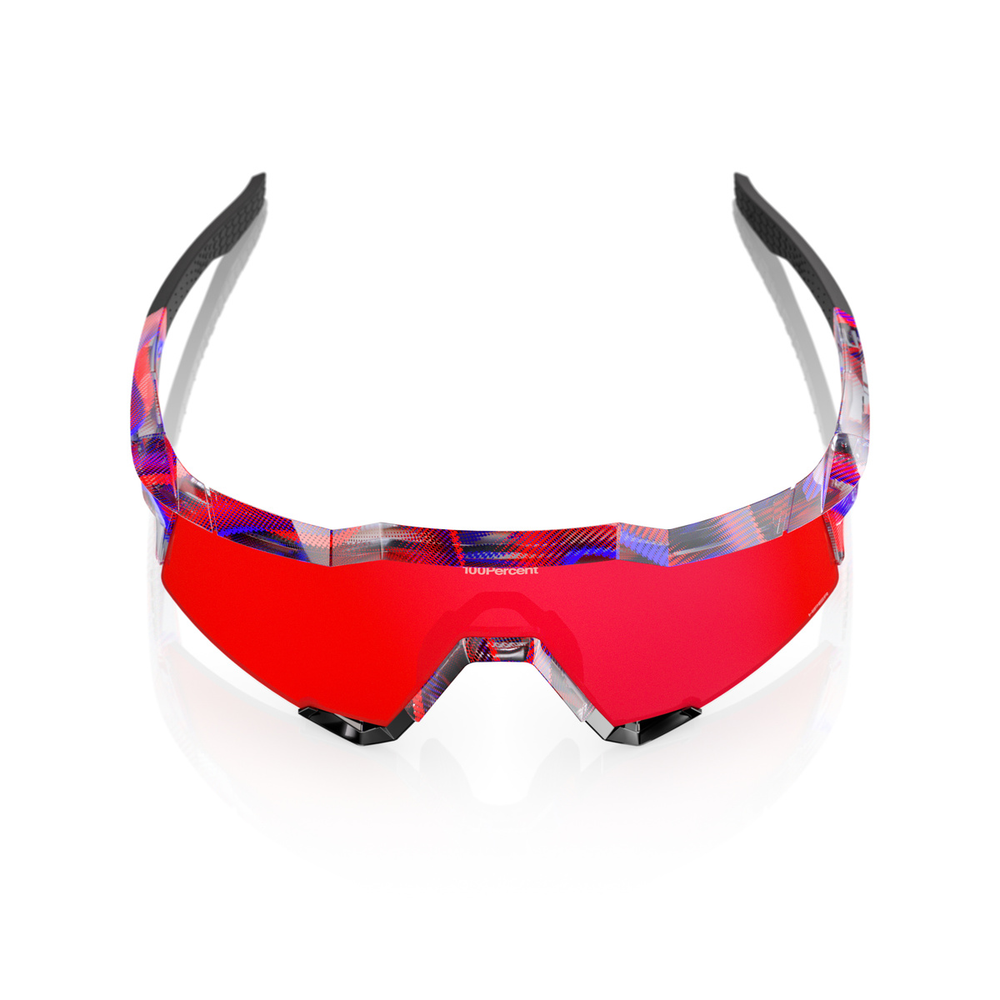 Спортивные очки 100% Speedcraft SL / Red / Hiper Fire Red Mirror Lens / на узкое лицо
