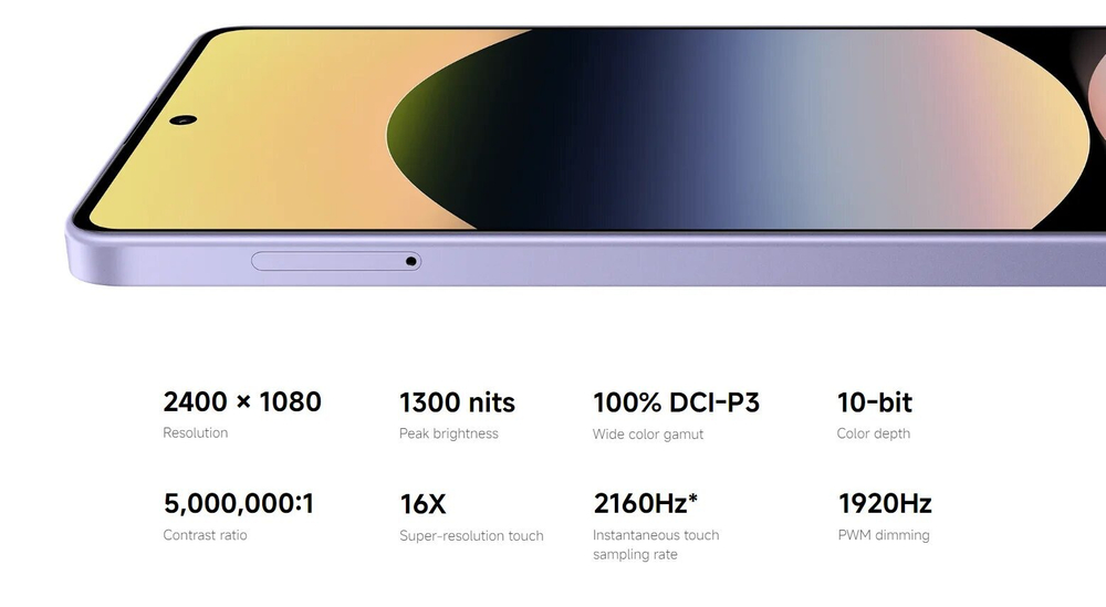 Смартфон Xiaomi Redmi Note 14S 8/256 GB, Global, Dual nano SIM, голубой