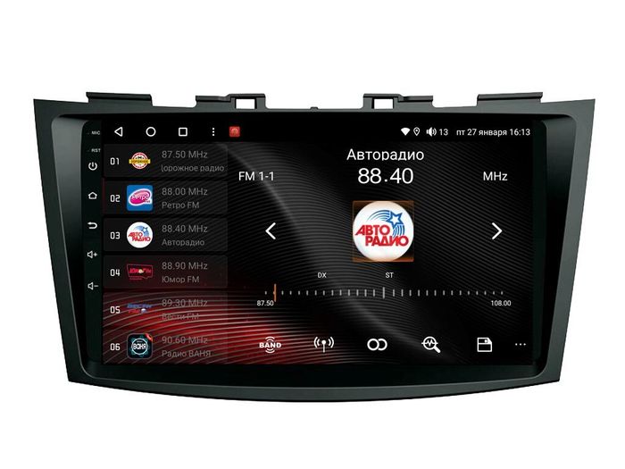 Магнитола для Suzuki Swift 2011-2015 - Vaycar VA75-0179 на Android 13, 4G SIM-слот