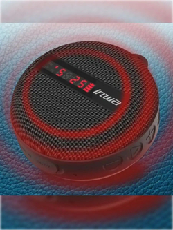 Беспроводная Bluetooth колонка для руля велосипеда, электросамоката, мопеда (с дисплеем)