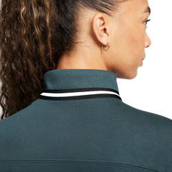 Женская Кофта теннисная Nike Court Dri-Fit Heritage Fleece - зеленый